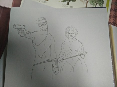 Superhero-against-delusion